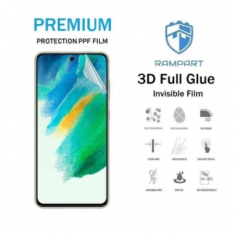 Защитная полиуретановая пленка RAMPART на экран для Samsung Galaxy S21 FE
