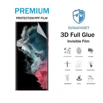 Защитная полиуретановая пленка RAMPART на экран для Samsung Galaxy S22 Ultra
