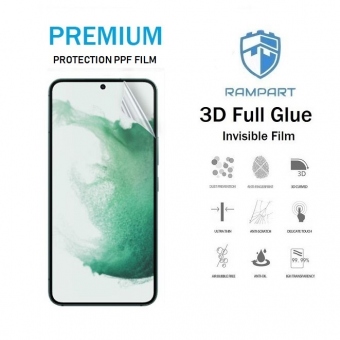Защитная полиуретановая пленка RAMPART на экран для Samsung Galaxy S22